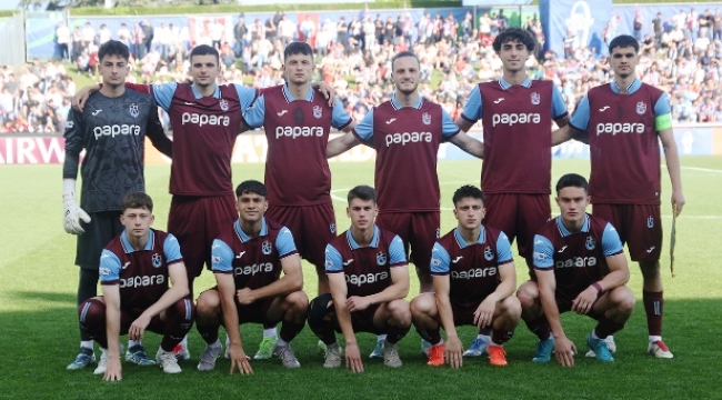 Trabzonspor U19, UEFA Gençlik Ligi finalinde Barcelona'ya kaybetti