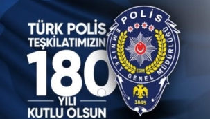 Türk Polis Teşkilatı'nın 180'inci kuruluş yıl dönümü