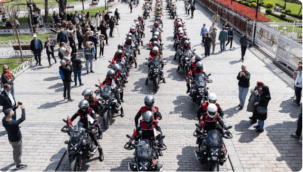 Türk Polis Teşkilatı'nın 180. yılında 170 araçlık kortej