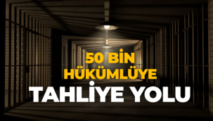 Yeni infaz düzenlemesi: 50 bin hükümlüye tahliye yolu