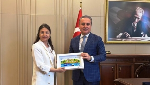 AGF heyetinden Anamur Kaymakamı'na ziyaret