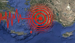 Akdeniz'de 6 büyüklüğünde deprem