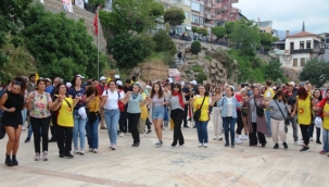 Alanya'da 1 Mayıs coşkuyla kutlandı
