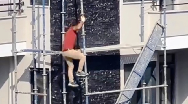 Alanya'da 1 Mayıs'ta işçi rahatlığıyla ölüme davetiye çıkardı