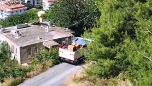 Alanya'da bir garip belediye hizmeti: Temizlemek yerine çöplük yaptılar