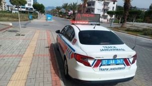 Alanya'da çevirmesiz radar uygulamasında sürücülere ceza yağdı