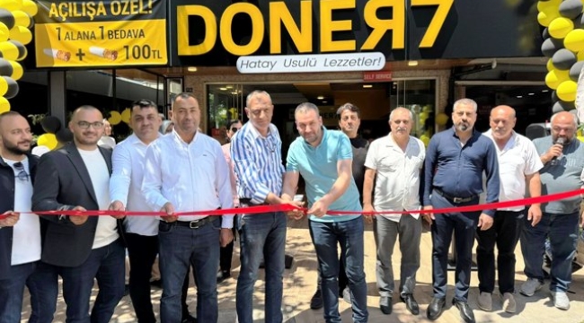 Alanya'da Döner 7 ikinci şubesini açtı