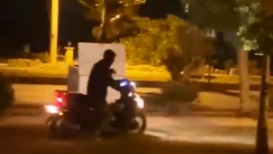 Alanya'da gençlerin parkta motosiklet şovu tepki çekti