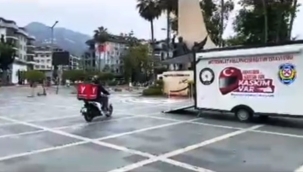 Alanya'da güvenli sürüşü öğrendiler