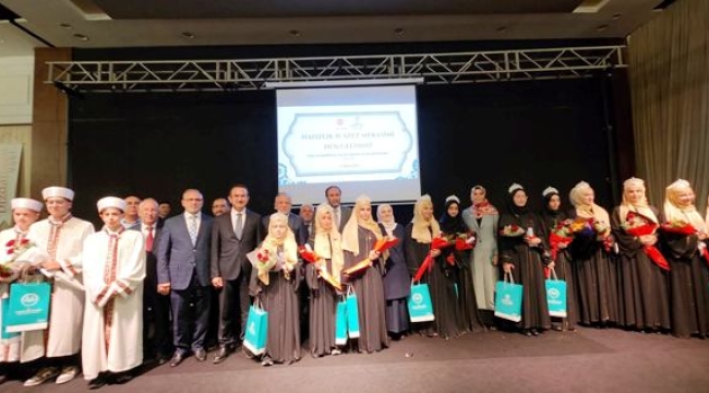 Alanya'da hafızlık icazet merasimi düzenlendi