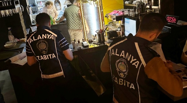 Alanya'da kapalı alanda nargile sunumu cezasız kalmadı