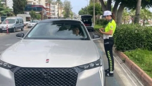 Alanya Emniyeti'nin uygulamasında 27 araç trafikten men edildi