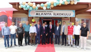 Alanya İlkokulu Pazarcık'ta açıldı