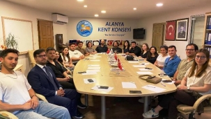 Alanya Kent Konseyi Gençlik Meclisi 19 Mayıs için toplandı