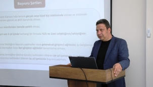 Alanya TEKMER'de girişimcilik anlatıldı