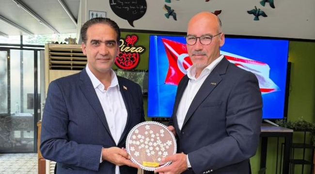 ALSİAD heyeti Kıbrıs'ta Çalışma Bakanı ile bir araya geldi