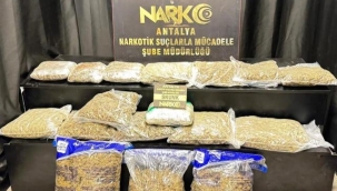 Emniyetin operasyonunda 21,5 kilo skunk ele geçirildi