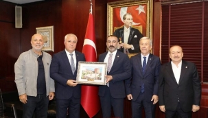 Eray Erdem'den GTO Başkanı Tuncay Yıldırım'a ziyaret