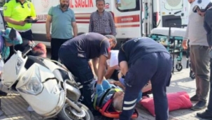 Gazipaşa'da ters yön ihlali kazaya neden oldu: 1 yaralı