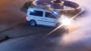 Gece yarısı 3 saat drift attı, mahalleliyi canından bezdirdi