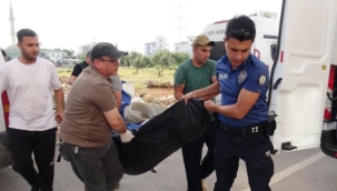 İş görüşmesi için gittiği şantiye önünde ölü bulundu