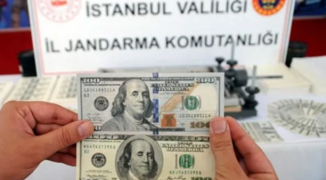 İstanbul'da 4.5 milyar TL'lik sahte döviz ele geçirildi