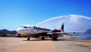 Kazakistan'dan Gazipaşa-Alanya Havalimanı'na ilk uçuş gerçekleşti