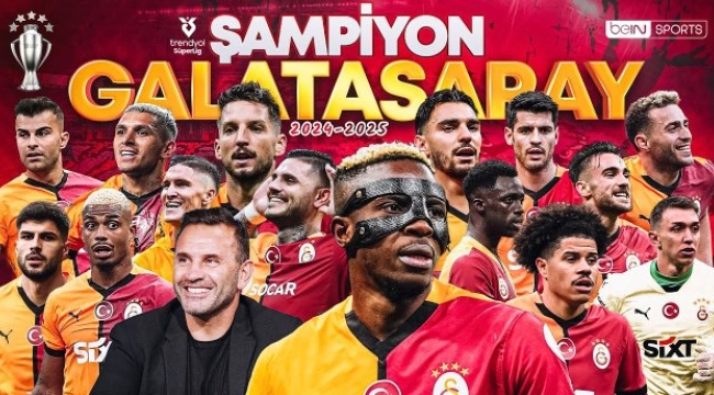 Şampiyon Galatasaray, kupasını Yenikapı'da aldı