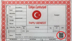 Tapuda yeni dönem: Karekod uygulaması zorunlu hale geliyor