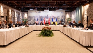 Türkiye -ABD-Ukrayna heyetleri arasındaki görüşme başladı