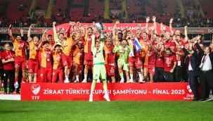 Ziraat Türkiye Kupası'nın sahibi Galatasaray oldu