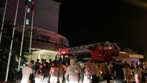 Alanya'da 5 yıldızlı otelde yangın çıktı!  622 turist tahliye edildi
