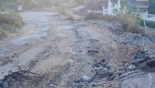 Alanya'da mahalle sakinlerinin toz isyanı! '2 yıldır pencere açamıyoruz'