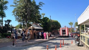 Alanya'da otelin kazan dairesindeki yangın korkuttu