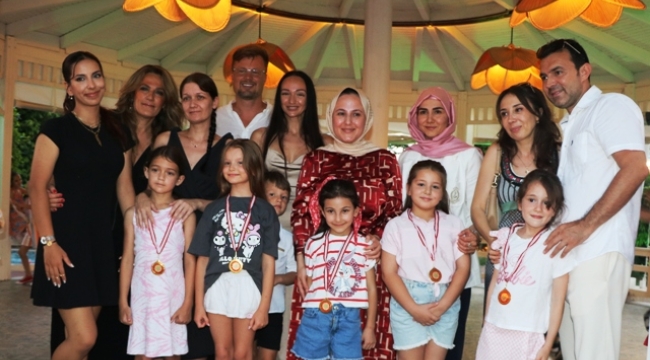 Alanya'da Stars Gymnastics Sport Club'tan ödül yağmuru