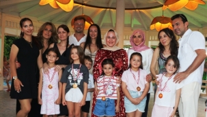 Alanya'da Stars Gymnastics Sport Club'tan ödül yağmuru