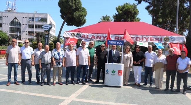 Alanya'da Yeni Yol Grubu uyuşturucuya savaş açtı 