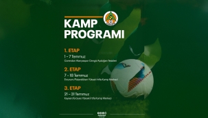 Alanyaspor'un kamp programı belli oldu
