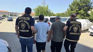 Antalya'da son 1 haftada asayiş olaylarında 267 şüpheli tutuklandı