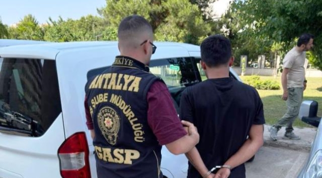 Antalya'da son bir haftada 161 kişi tutuklandı