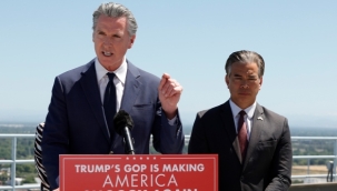 California Valisi Newsom: "Trump'ı mahkemeye vereceğiz"