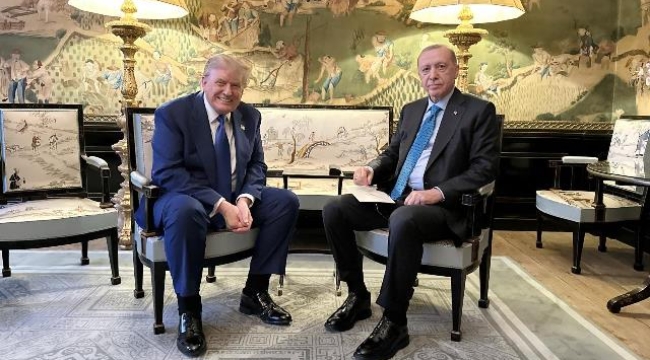 Cumhurbaşkanı Erdoğan, Trump ile görüştü