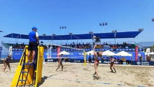 Dünya Plaj Voleybolu Pro Tur'un Alanya etabı başladı