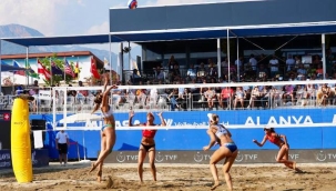 Dünya Plaj Voleybolu Pro Tur'un Alanya etabı tamamlandı