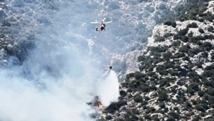 Finike'de çıkan orman yangını kontrol altına alındı