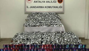 Gazipaşa'da çekiciden 'kaçak' çıktı