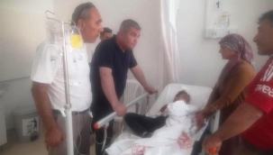  Gazipaşa'da okula getirdiği madde patladı, parmağı koptu