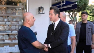 Kaymakam Şakir Öner Öztürk'ten esnafa ziyaret