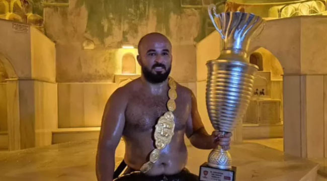 664. Kırkpınar başpehlivanı Orhan Okulu oldu