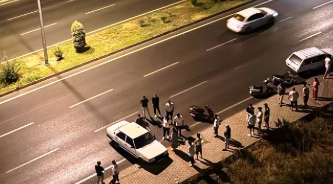  Alanya'da 2 otomobil çarpıştı: 1 yaralı